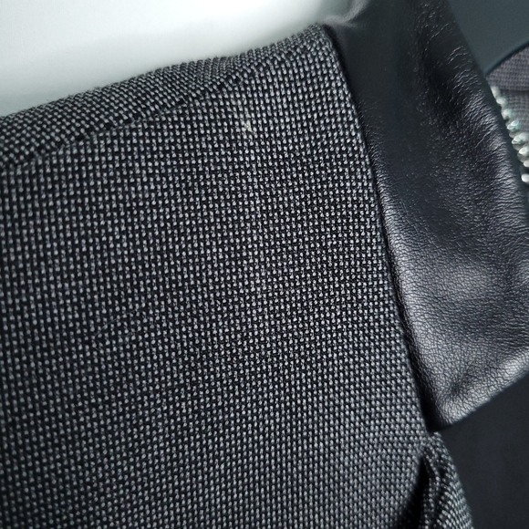 WHITE HOUSE BLACK MARKET Women's Jacket With Faux Leather Trim Size 2 - Picture 14 of 14